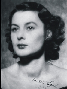 A portrait of Violette Szabo GC